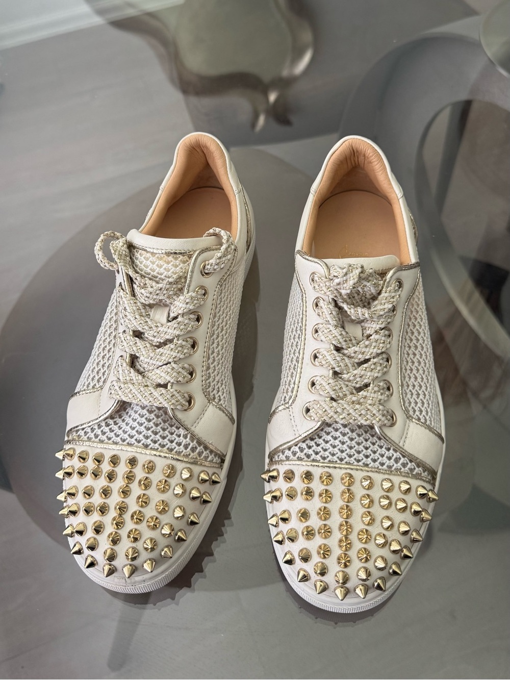 Christian Louboutin vieira spikes sneakers